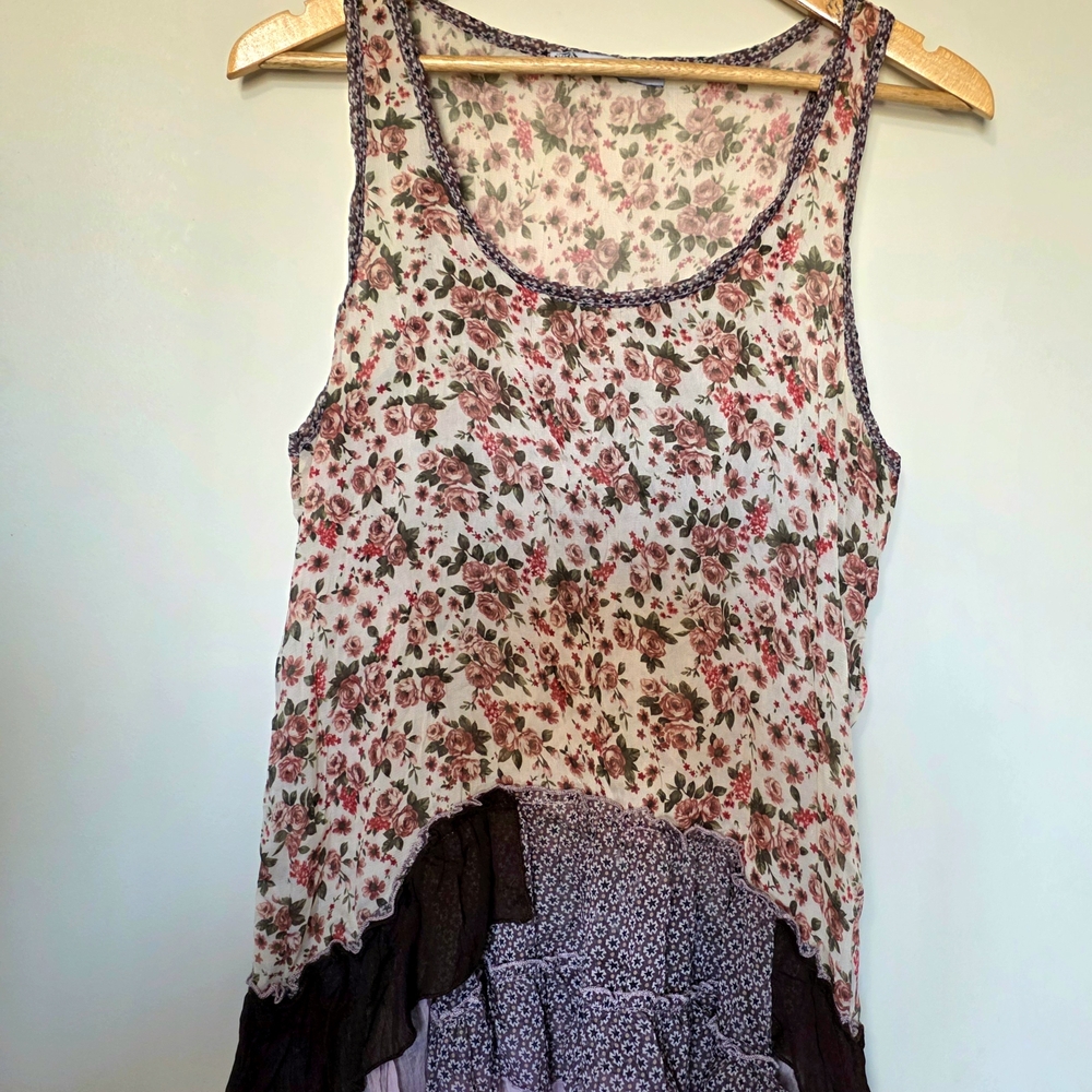 Floral Sleeveless Top/ Dress
